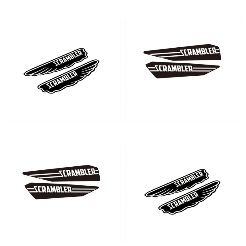 Motorcycle sticker bike Fuel tank helmet MOTO car accessories reflective sign decal For DUCATI scrambler 800 1100