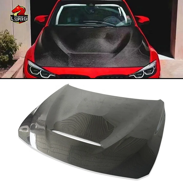 

Wholesale Bonnet GTS CS style carbon fiber hood for BMWs 3 4 series M3 M4 F30 F35 F32 F80 F82