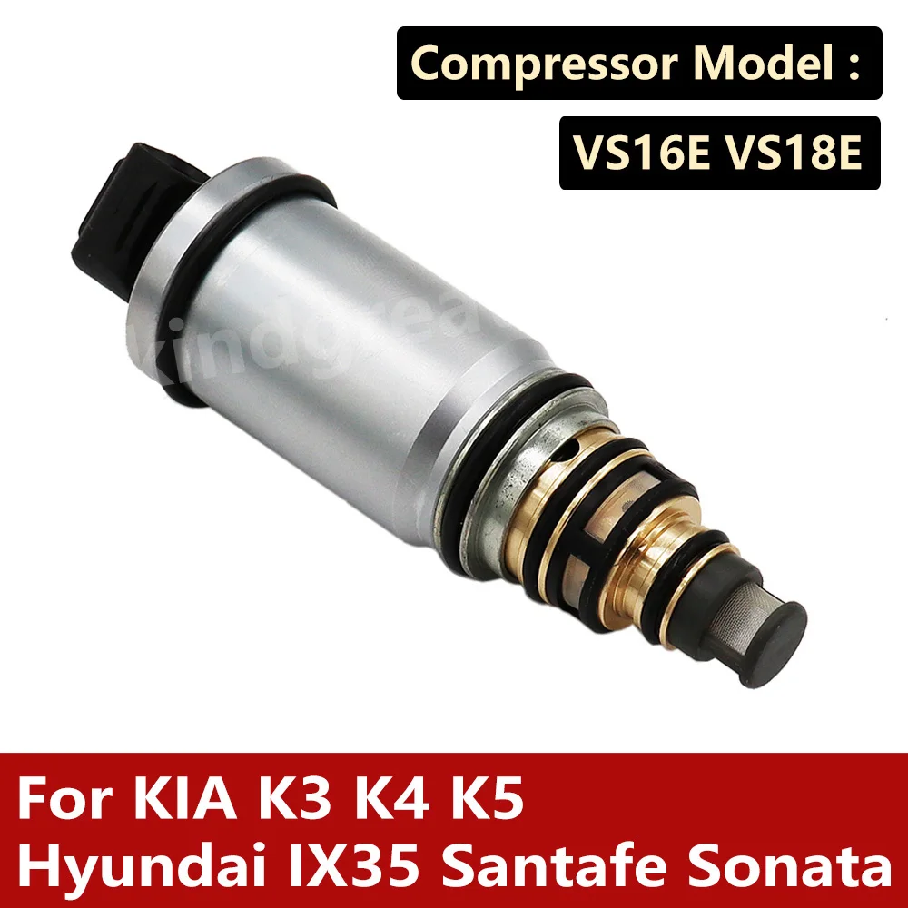 Air Conditioning A/C Compressor Cooling Electronic Solenoid Control Valve For KIA K3 K4 K5 Hyundai Santa fe Sonata IX35 97674F