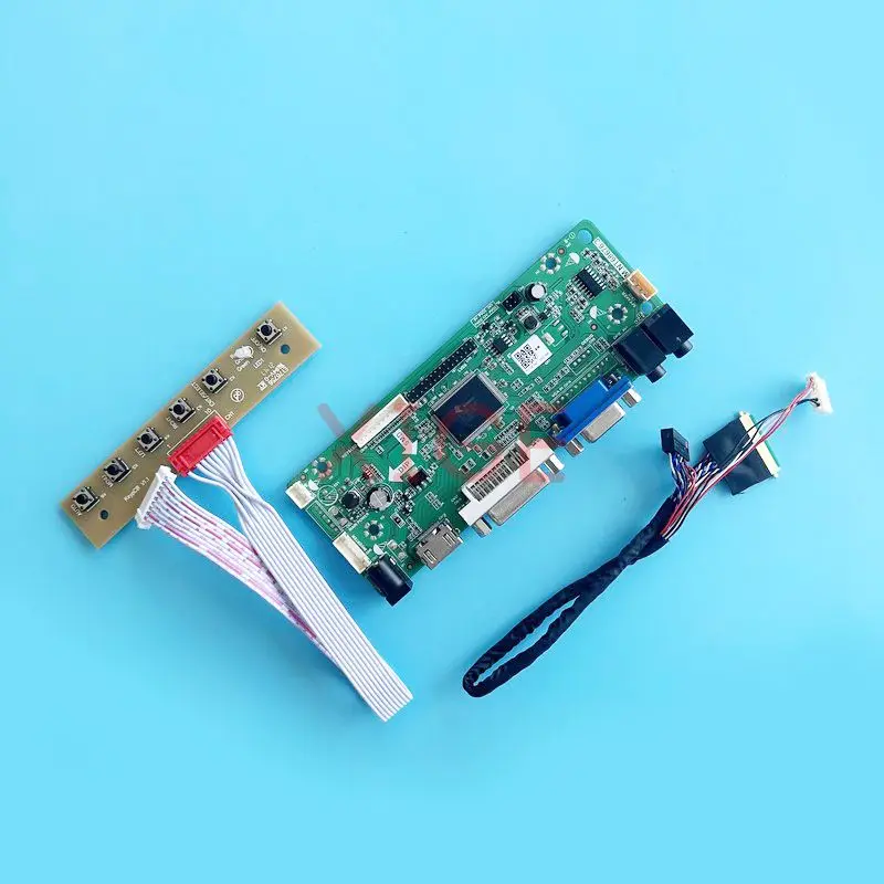 Lcd Controller Driver Board para Laptop Hdmi Compatível Kit Faça Você Mesmo Vga Dvi Áudio Lvds 40 Pinos 14 1366×768 B140xw02 B140xw03