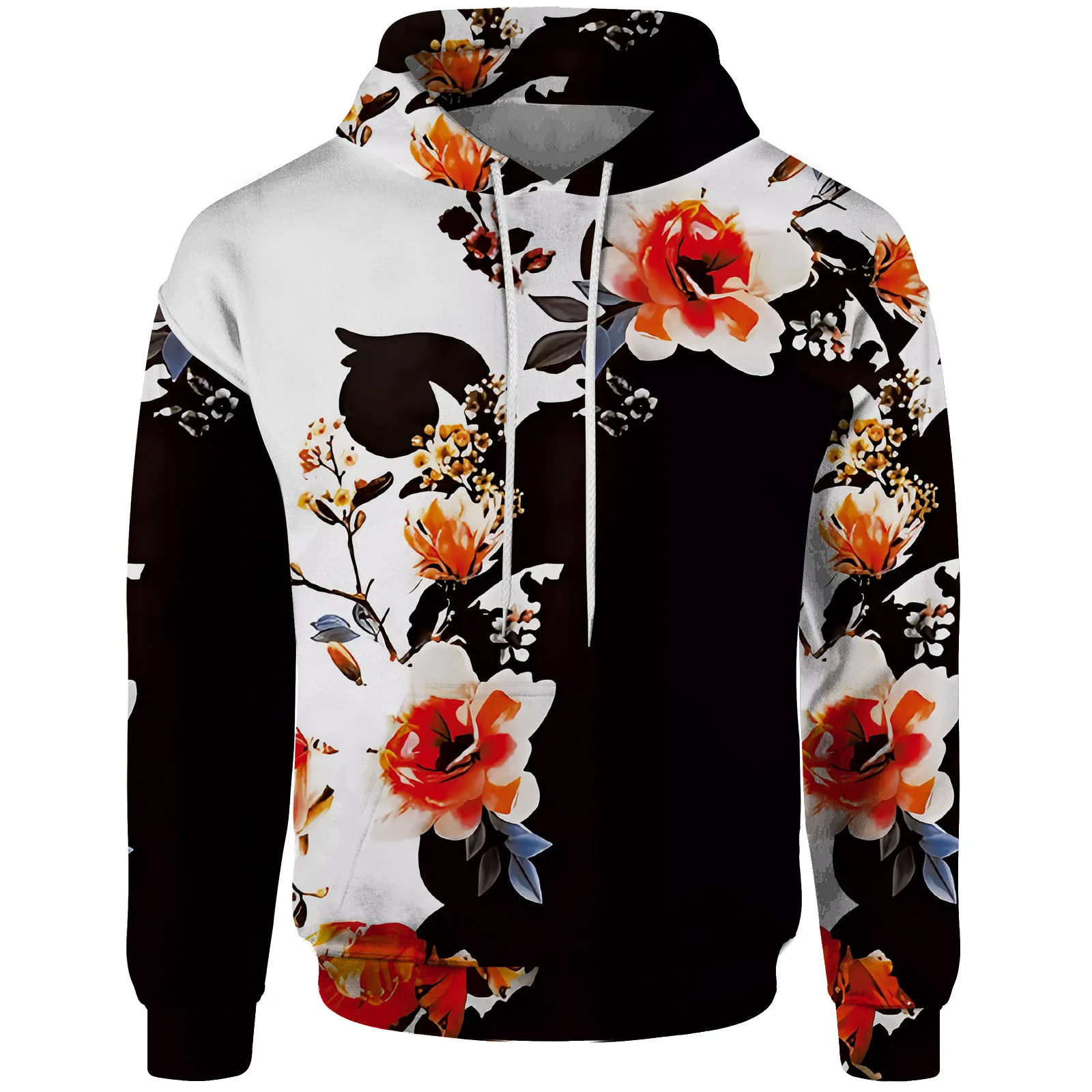 

Flowers Hoodies and Sweatshirts With Print 2024 New Style Blouse Sweatshirt Trendy Fashion Coconut Tree Sweatshirts for Couples