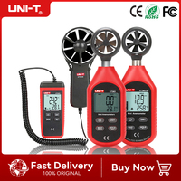 UNI-T UT363 Handheld Anemometer Digital UT363BT Wind Speed Measurement Temperature Tester LCD Display Air Flow Speed Wind Meter