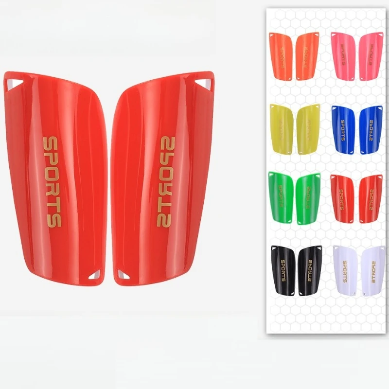 

1Pair Shin Pads Wear-resistant Shock Absorbing Mini Soccer Leg Protector Football Training Shin Guards Shank Sock Insert Board