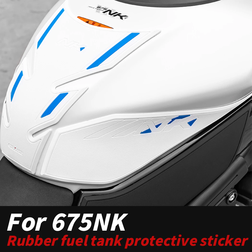 

For CFMOTO 675NK Fuel Tank Kits Gas Pad Stickers Protection Decoration Refit Moto Accessories Waterproof Anti-Scratch