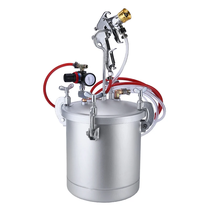 

Water-in-water sand 2L pneumatic colorful paint latex paint 15 liters paint machine 5 pressure barrel tank 10 imitation stone sp