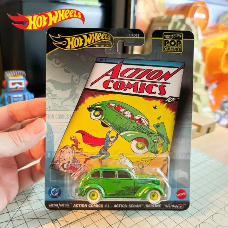 

Hot Wheels 2025 Pop Culture Series Lamborghini Back to the Future Car Model Toy for Kids Collectible Vehicle Gift