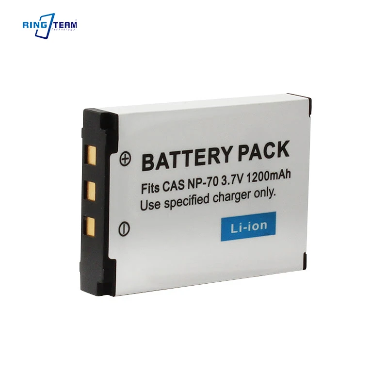 NP-70 NP70 CNP-70 High Capacity Replacement Li-ion Battery for Casio Exilim Zoom EX-Z150 Z155 Z250 Cameras