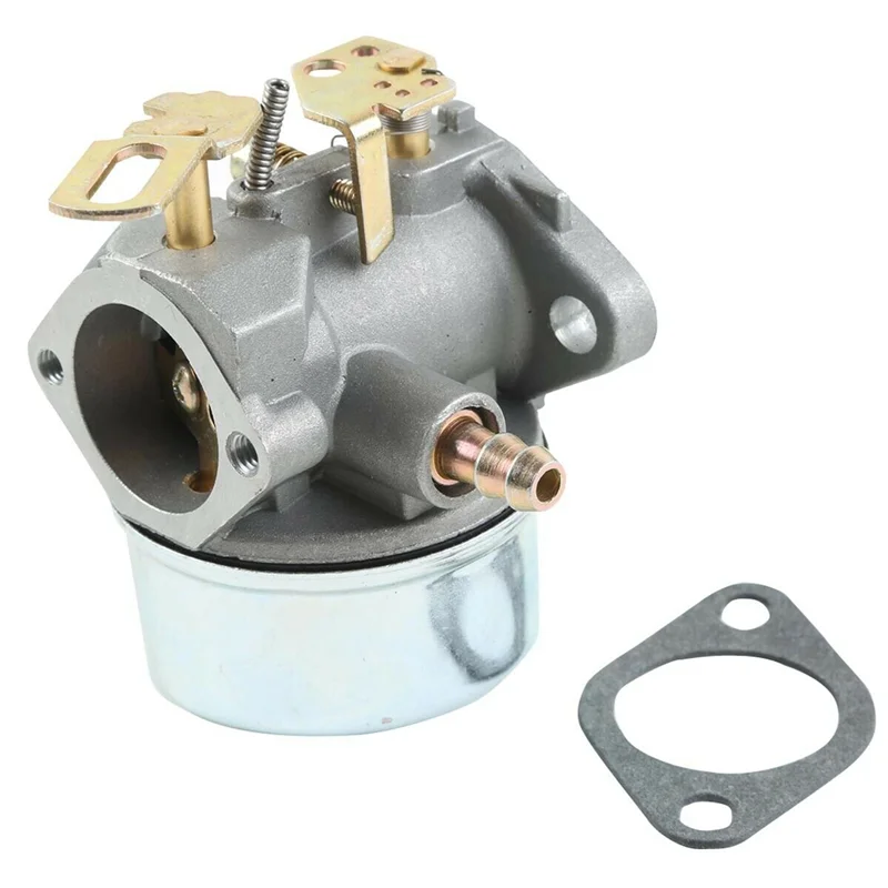 

AB47-2X Adjustable Carburetor Fit For Tecumseh 8/9/10HP Snowblower 640349 640052 640054