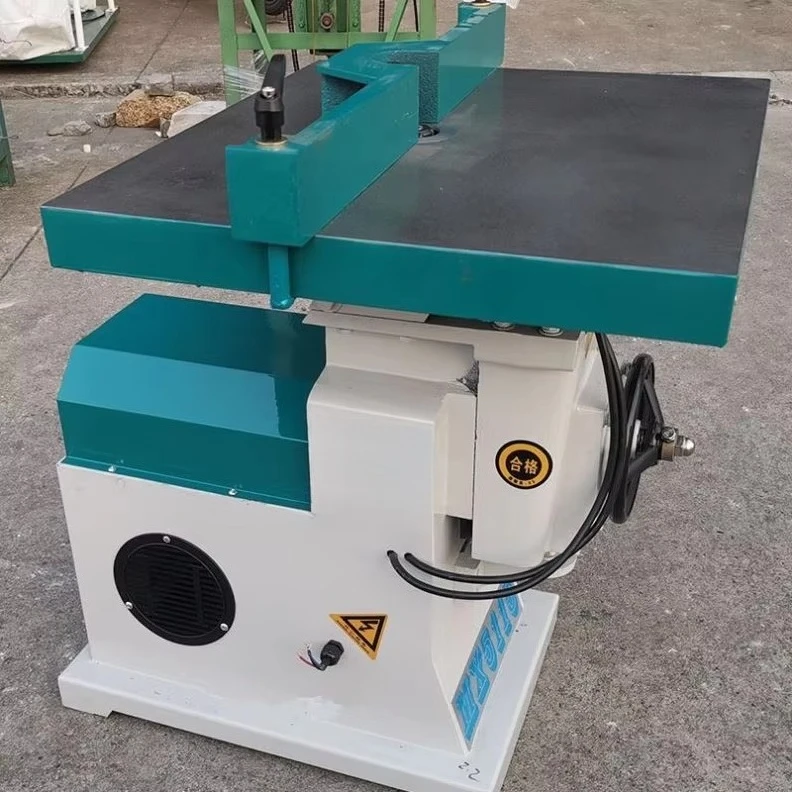 Wood Vertical Single-spindle Pin Router Acrylic Edge Trimming Chamfer Shaper Slot Making Milling Moulder Machine