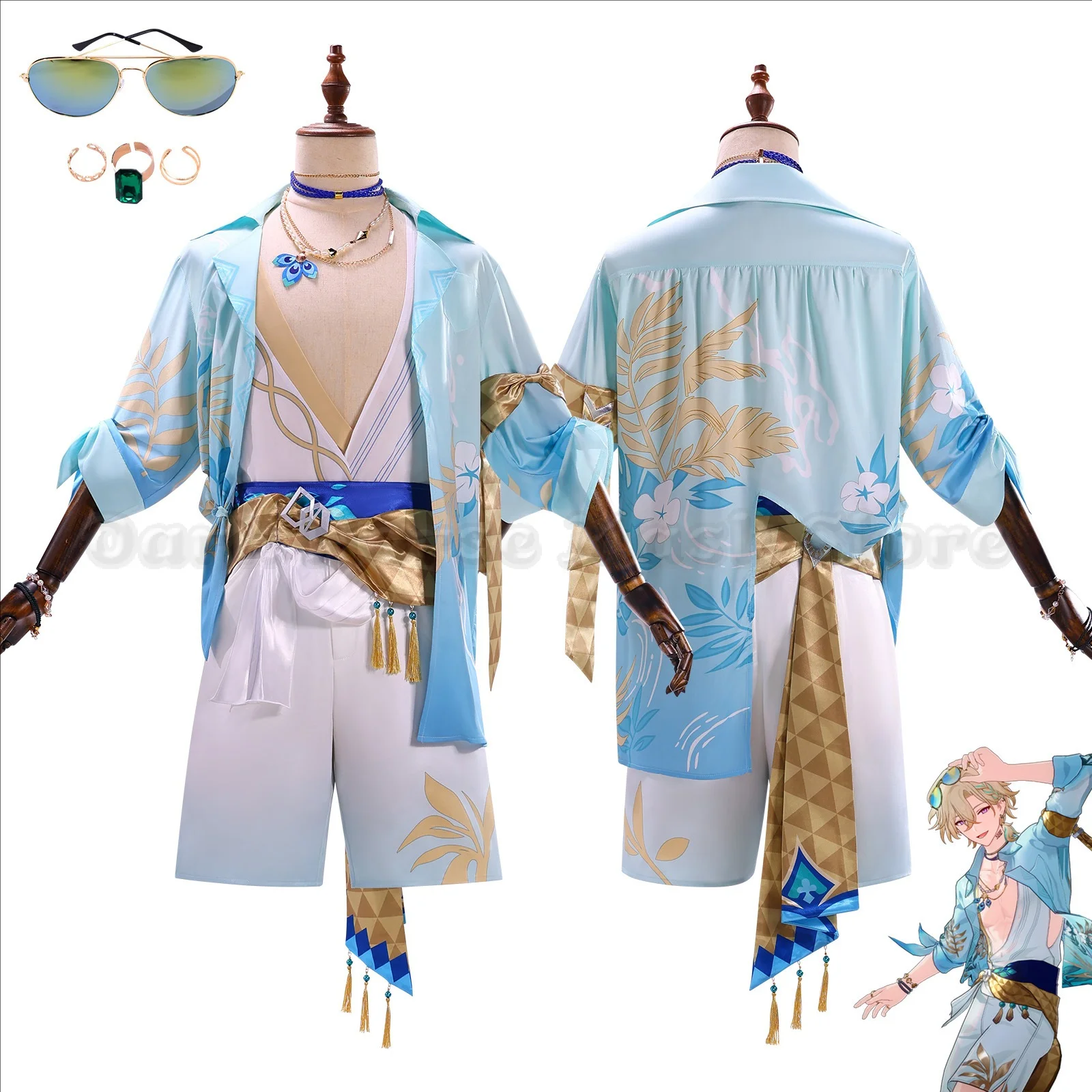 costume-de-cosplay-anime-honkai-star-rail-waveflair-aventurine-tenue-de-carnaval-halloween-jeu-de-role-ensemble-complet-pour-l'ete-et-la-plage