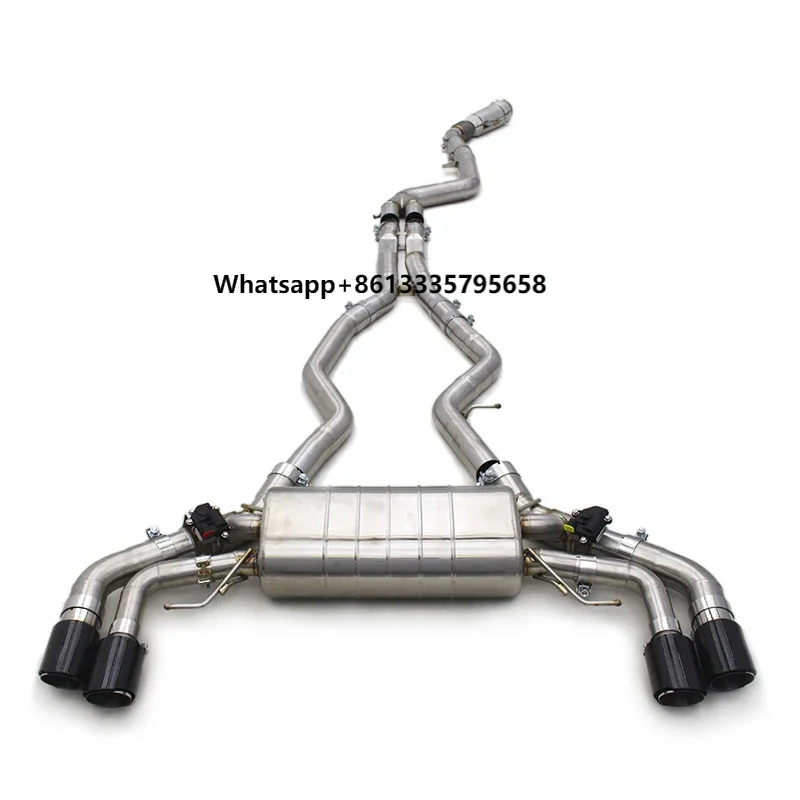 

OEM Catback Exhaust Downpipe for M240i M240 G42 B58 3.0T 2017-2023 Muffler Exhaust Stainless Steel Complete Catback Systems
