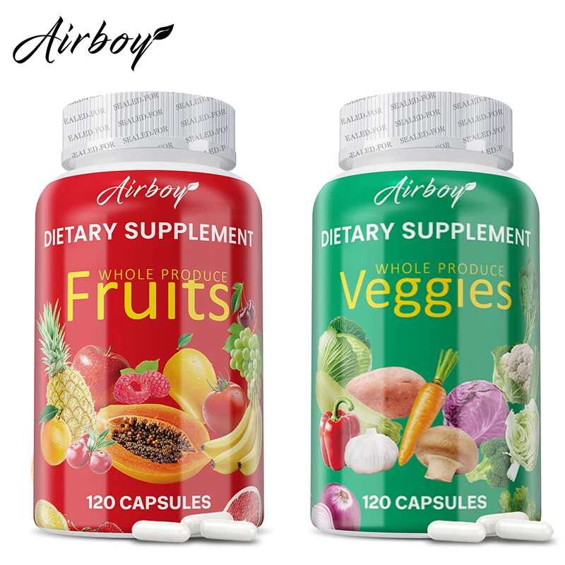 

Fruits and Veggies Supplement - Energy Management, Immunity Enhancement, and Intestinal Health Promotion