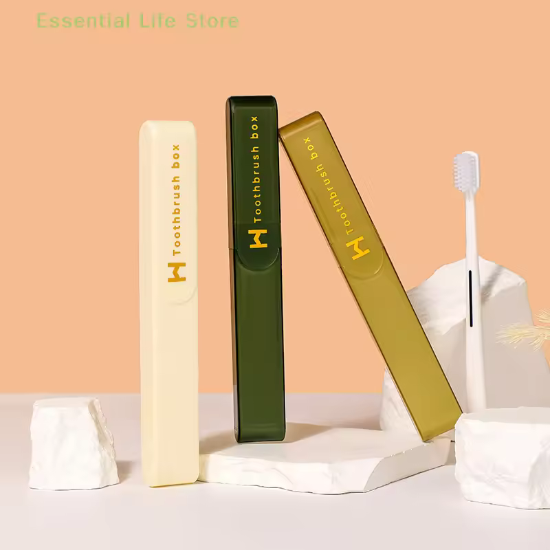 Portable Travel Toothbrush Tube Cover Case Toothbrush Protect Box Health Tooth Brushes Protector Fashion Packaging Storage Box