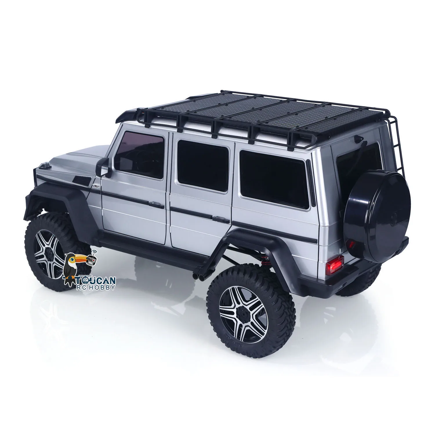 US Stock TRACTION HOBBY 1/8 KM5 Remote Control Crawler Car RC Off Road Vehicle FWD Running Front Light Metal Gears Drive Shafts