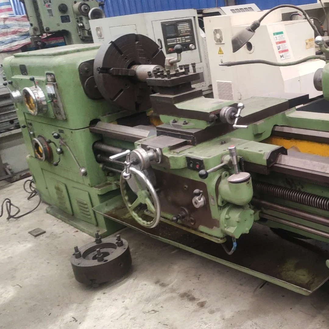 High Quality Second Hand 6163 Horizontal Heavy Lathe Universal Precision Gap Bed Used Lathe Machine Price