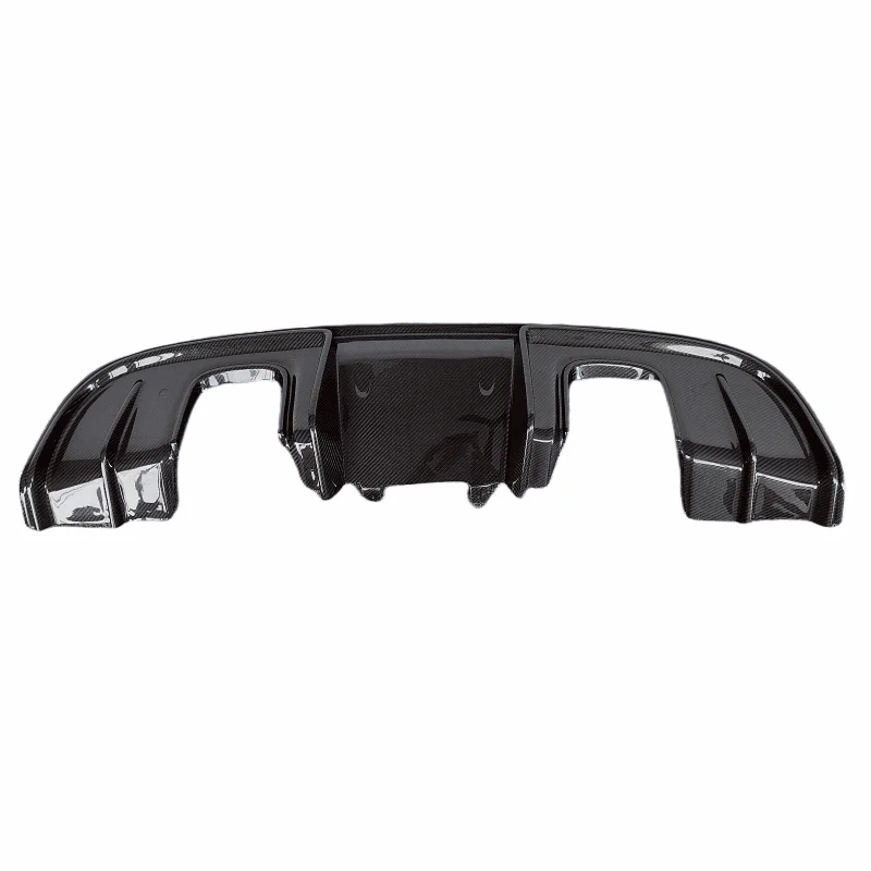 

For Porsche Boxster 718 a Style Matt Finished Carbon Fiber Car Rear Diffuser Car Body Kit