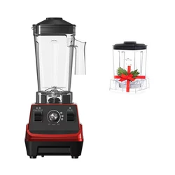 ELEKCHEF Mini Pro Smoothie Blender 1800W High Power Kitchen Mixer BPA Free 1.8L and 0.6L Dual Jar High Performance Juicer