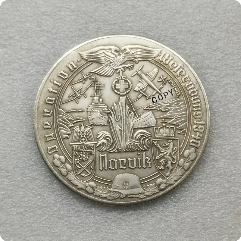 1939-1945 German Commemorative Copy Coins