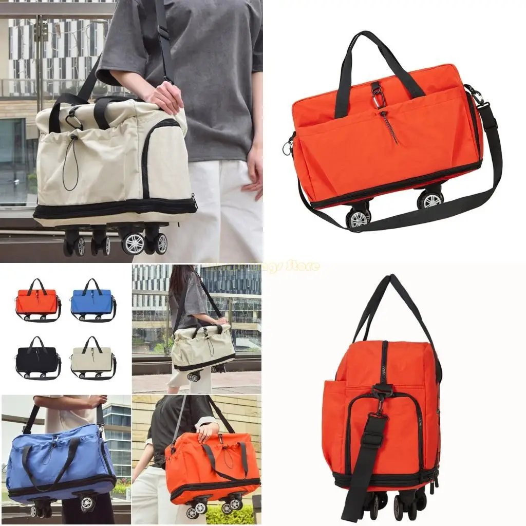 

X90D Fitness Bag Travel Bag with Dry and Wet Separation Luggage Bag Large Capacity Training Bag Weekender Bag Sport Bag