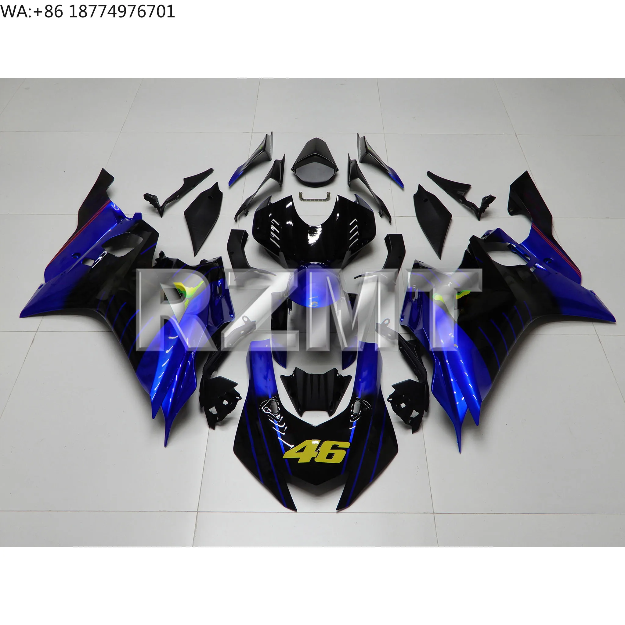 

For Yamaha YZF R6 2017-2022 YZF600 2021 2020 Motorcycle Fairing ABS Injection Customized Bodywork Parts Fairings Kit YR622-106a