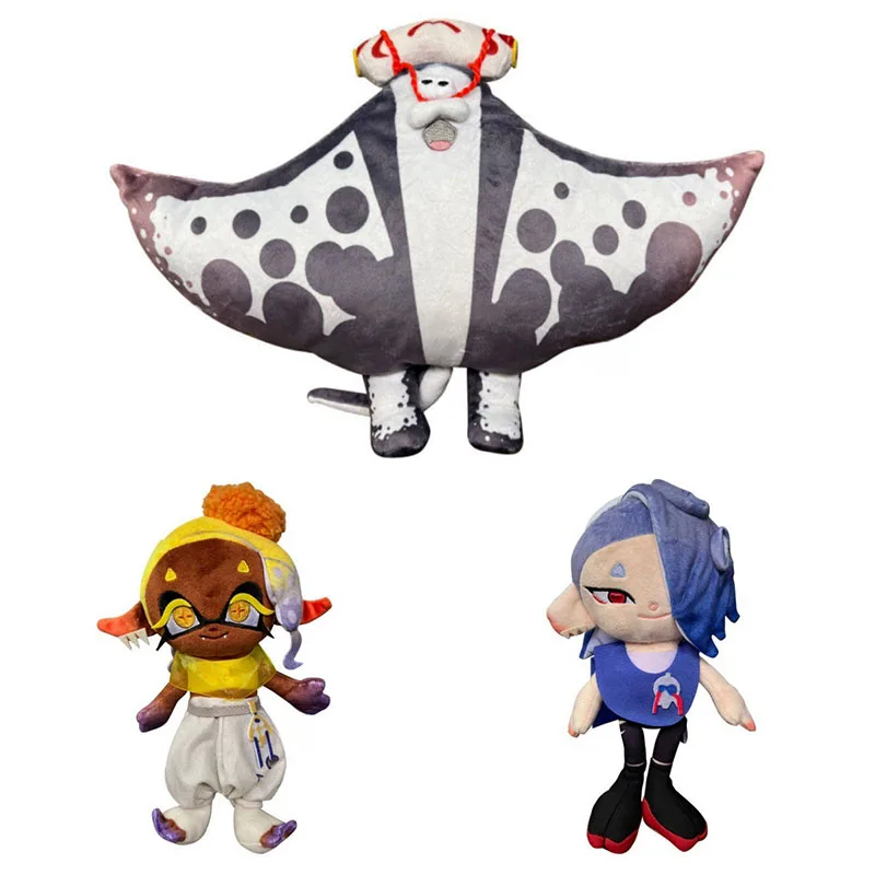 New In Splatoon 3 Juguetes De Peluche Anime Plushie wystrój pokoju estetyczne Cosas pluszowe zabawki Kawaii dla prezenty dla dzieci