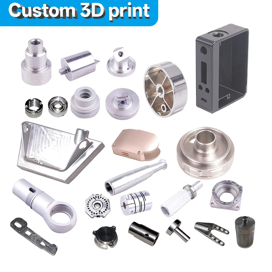 

custom ISO 9001 3d printing factory 3d Plastic Aluminum CNC Machining Services 3D Printing and CNC metal slm 3d printing