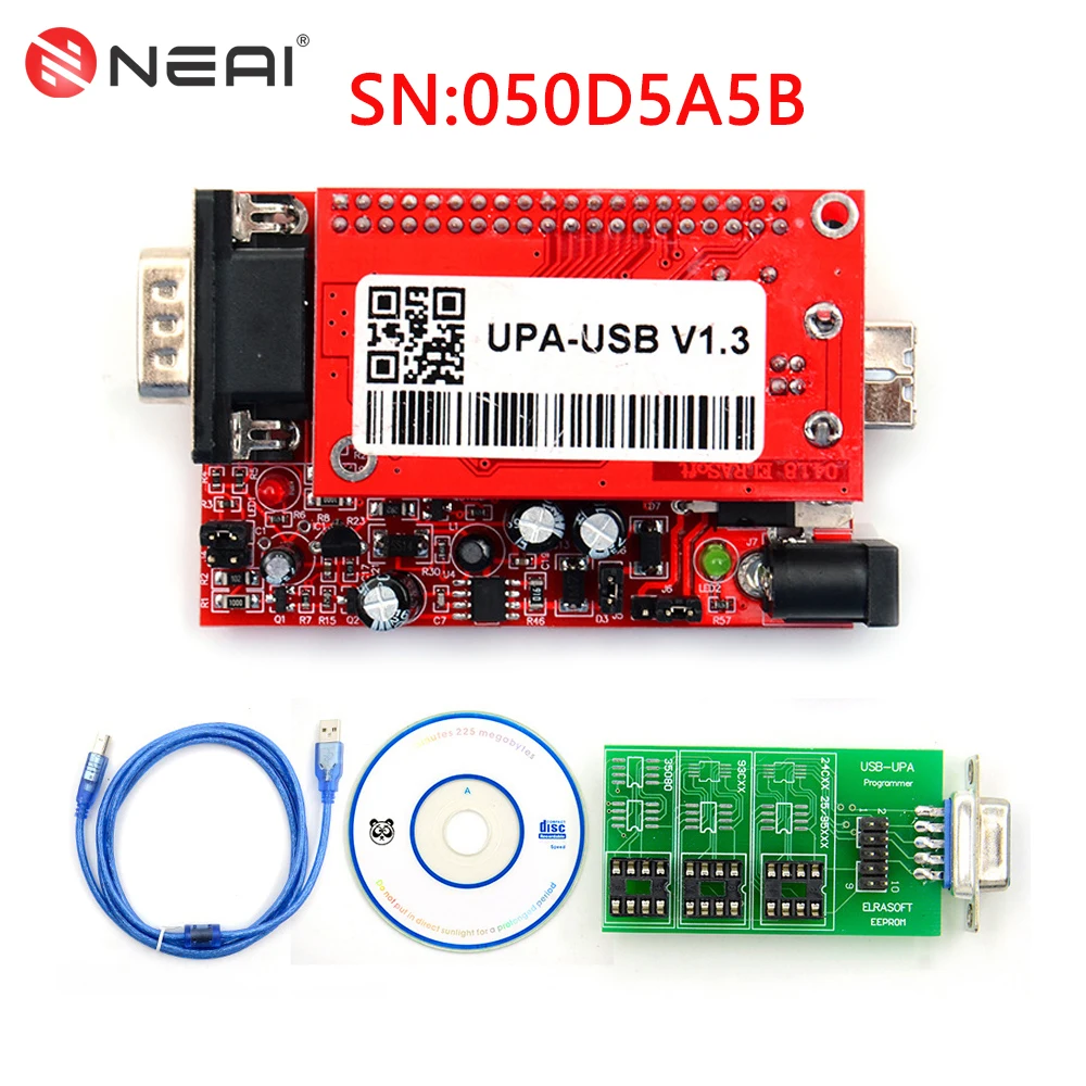 UPA USB V1.3 ECU Programmer UPA USB UPA Chip Tuning Tool EEPROM Adapter Microchip Reader Serial Programmer Car Diagnostic Tool