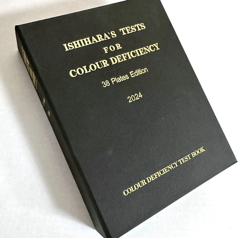 Optometria Color Deficiência Test Book, 38 placas, ISHI-38-2