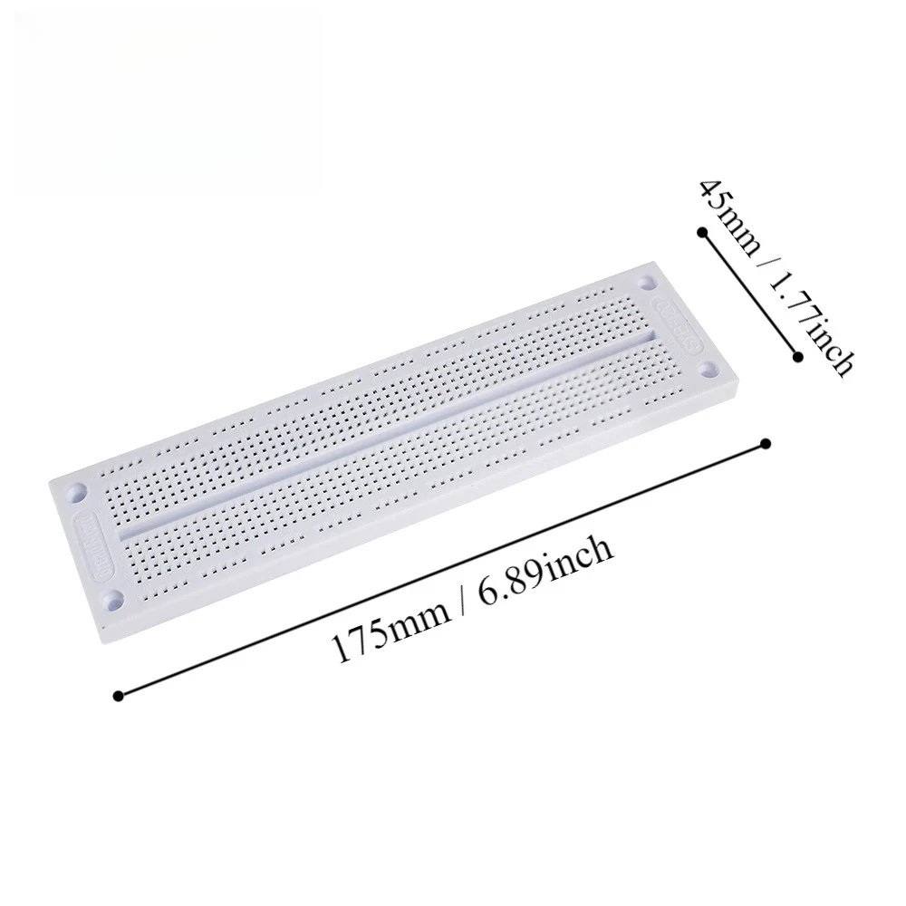 1 Set Breadboard Kit SYB-120 700 Points Solderless PCB Test Boards Dupont Line 10/20CM Male To Male Dupont Wire , for Arduino
