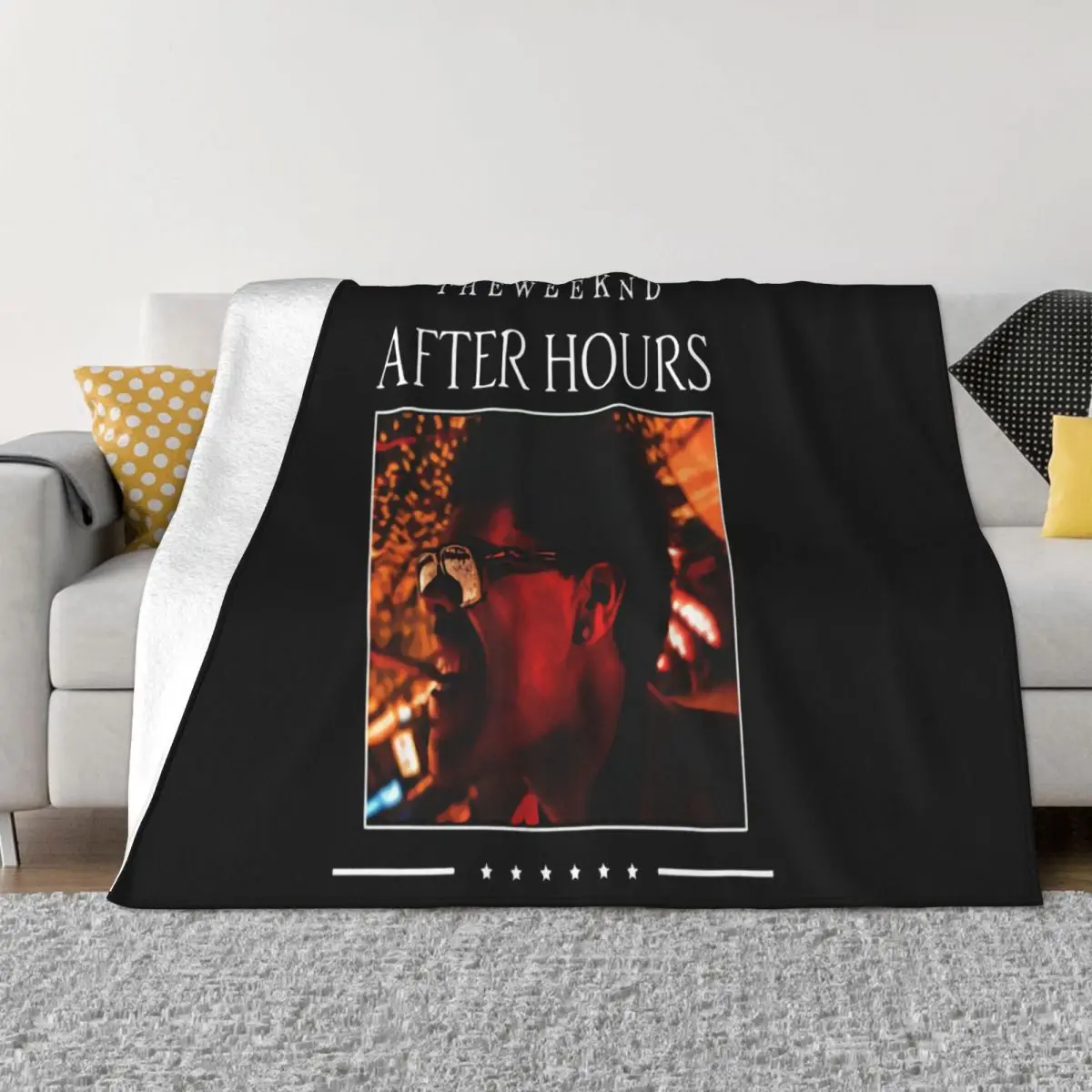 After Hours The Weeknd Swea Couverture en coton drôle pour homme, cadeau vintage, style de marque