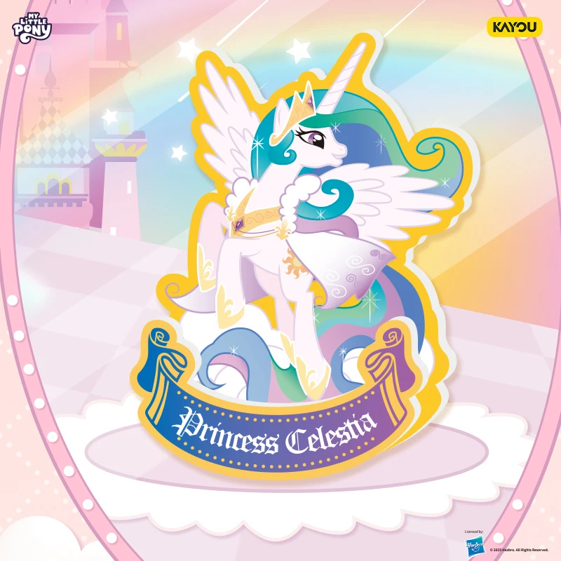 In Stock Card Game My Little Pony Official Stand Friendship Shadow Adventure Edition Acrylic Ornament Collection Gift