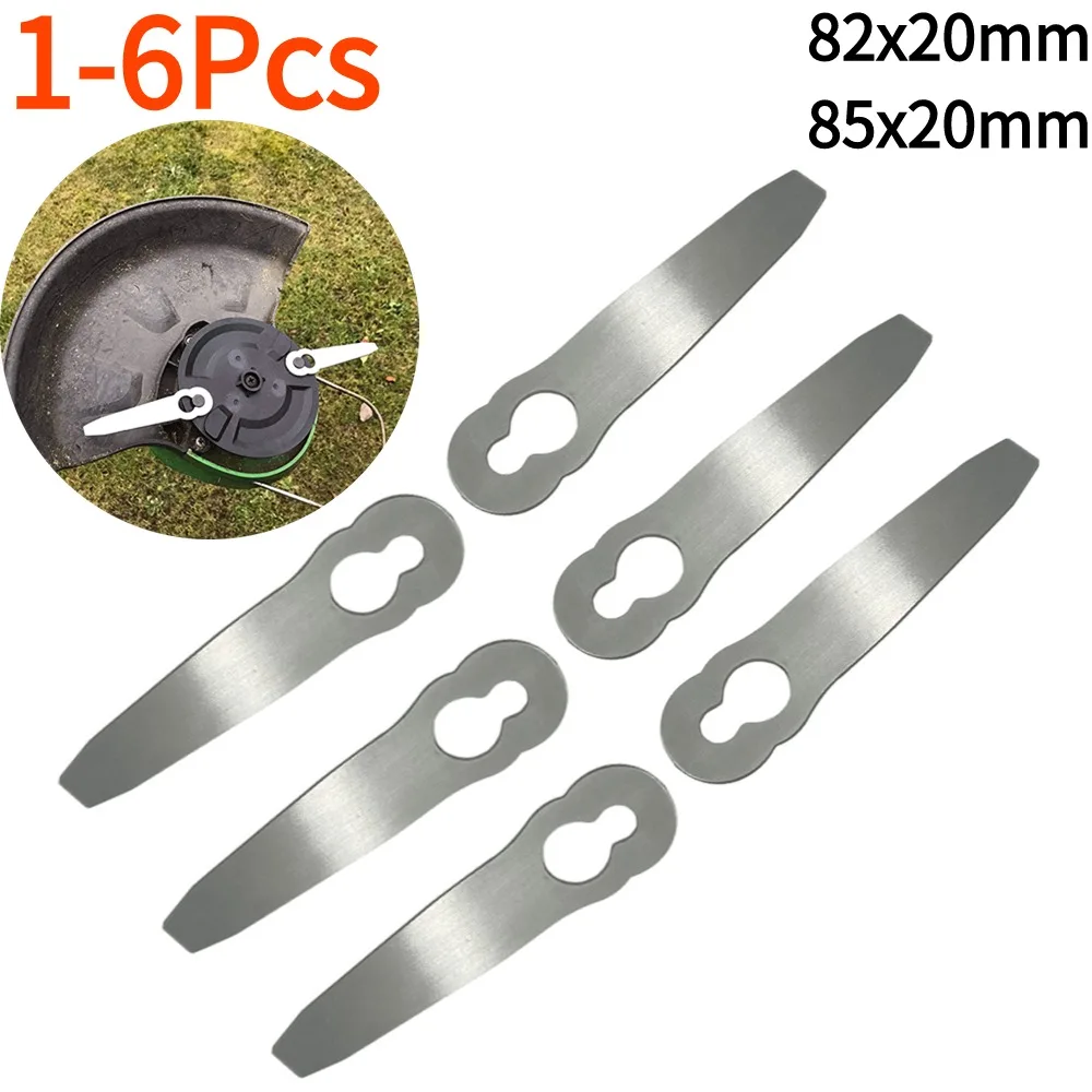 1-6Pc Stainless Steel Brush Cutter Replacement Blades Spare Knives for Stihl FSA 45 FSA 57 Grass Trimmer Garden Lawn Mower Blade