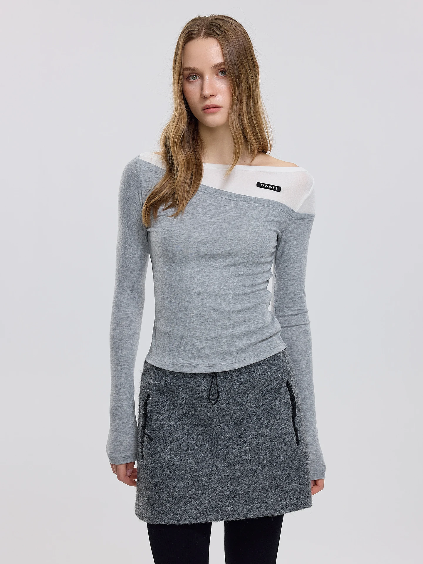 

Slimming Effect ey Base Layer irt Women's Inner Wear T-irt Casual Sle Long Sve Winter Faion OoF! Time