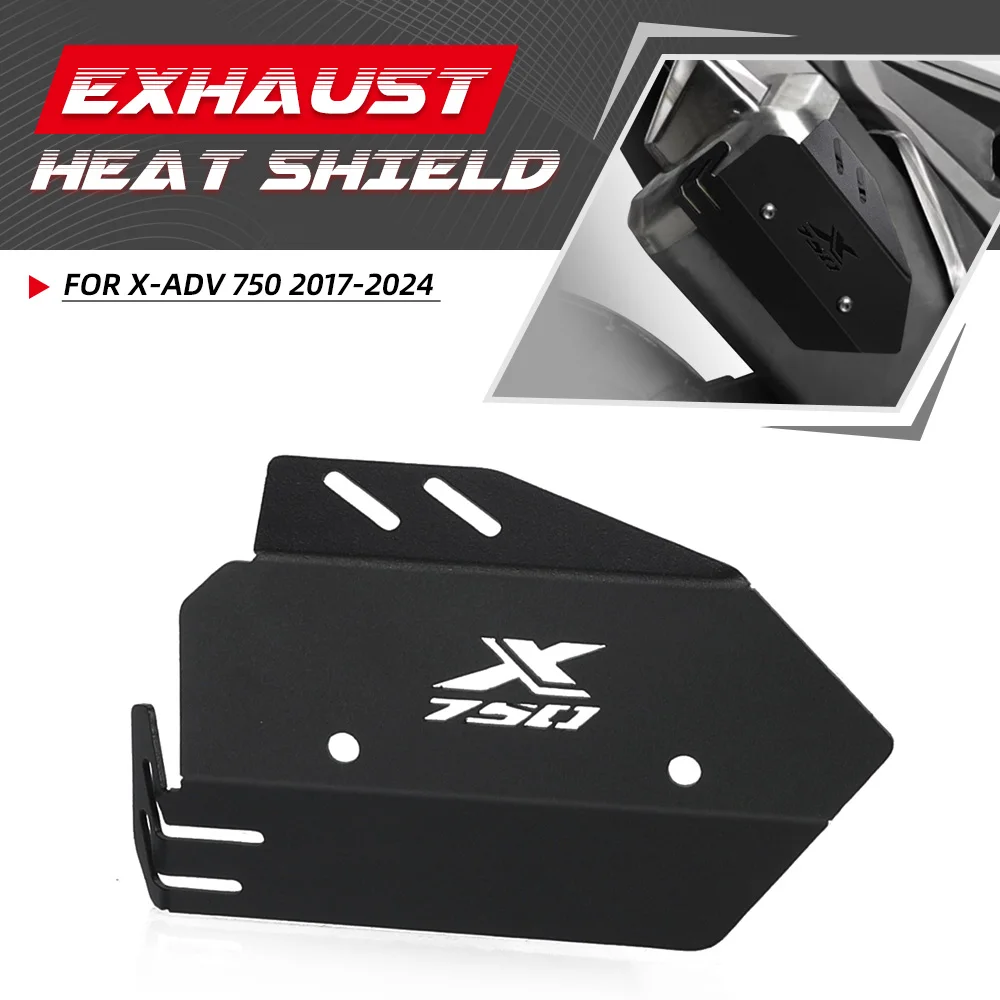 

For HONDA X-ADV 750 XADV 750 X-ADV750 -2018-2019-2020-2021-2022-2023-2024 Motorcycle muffler gurad Exhaust pipe protection cover