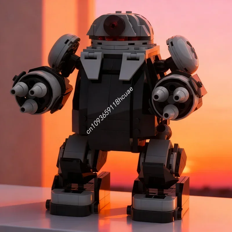 

478 шт. MOC штурмовой класс, яйцо смерти, робот Sonic, модель, строительные игрушки, блоки, идея «сделай сам», образовательные рождественские подарки, кирпич для детей