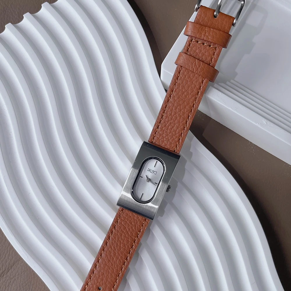 

Нарядные часы для женщин, элегантные повседневные кожаные ремешки, минималистичные овальные аналоговые часы, лучший бренд, роскошные водонепроницаемые кварцевые часы