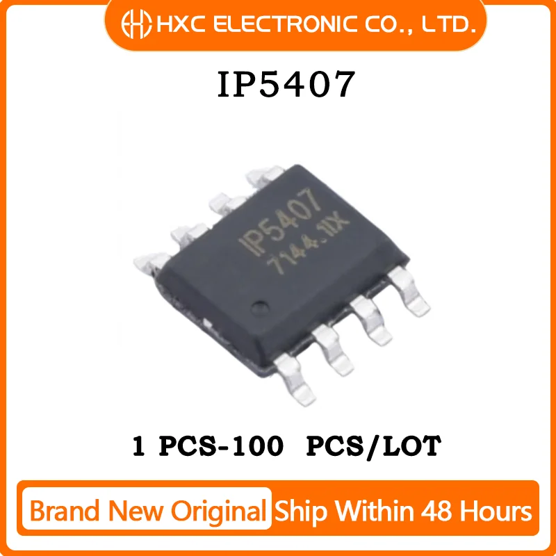 10PCS/50PCS/100PCS IP5407 SOP8 100% New Original IC Chip