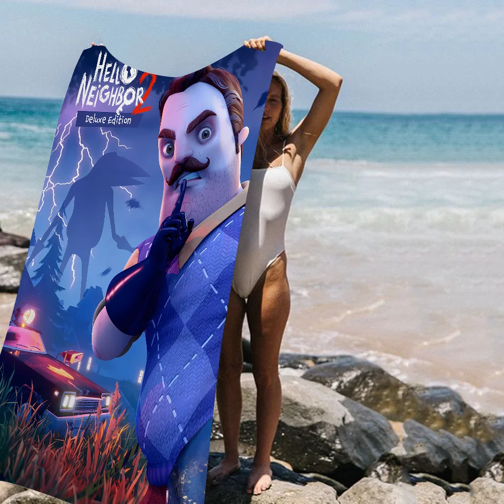 منشفة شاطئ سريعة الجفاف مخصصة ، مناشف حمام ملونة للفتيات ، خالية من الرمال ، سريعة الجفاف ، اليوغا ، سبا ، صالة ألعاب رياضية ، حمام سباحة ، مرحبا إن-جار 2 #6