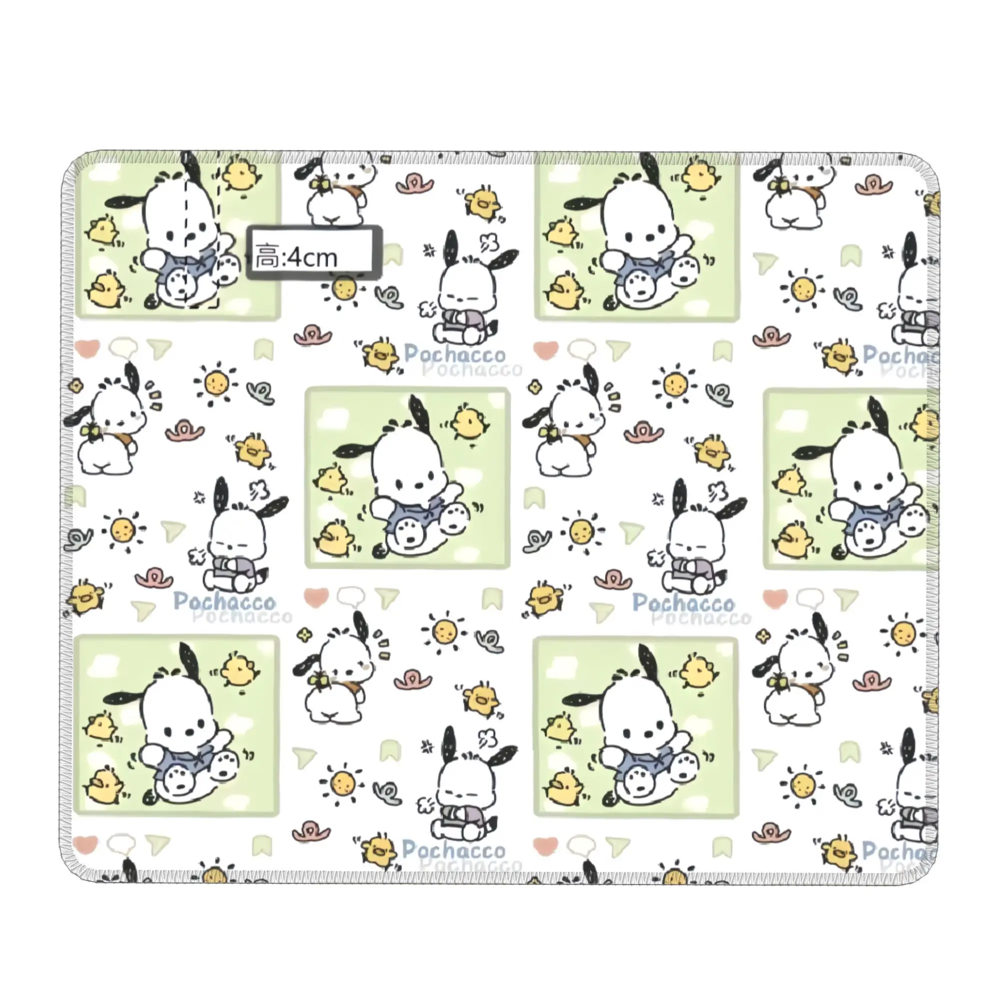 

Универсальный противоскользящий коврик для мыши с принтом Pochacco, различные размеры, износостойкий игровой резиновый коврик для мыши «сделай сам»