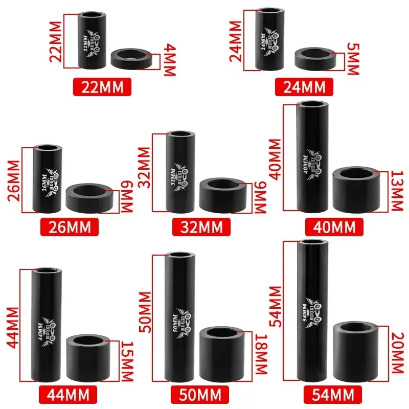 الدراجة الجبلية الخلفية امتصاص الصدمات ، قطع غيار الدراجات ، صدمة جلبة ، متب ، 22 ، 24 ، 26 ، 32 ، 40 ، 44 ، 50 ، 54 مللي متر ، إد ، 8 مللي متر ، أود 12 مللي متر #3