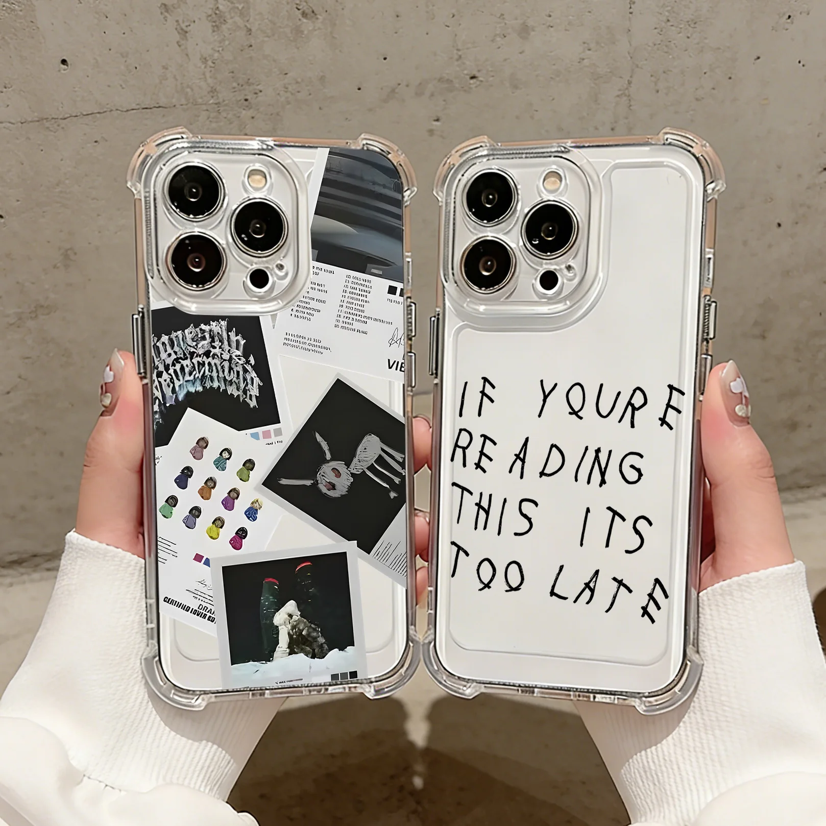 Singer Drake Ablum Phone Case For iPhone 17 16e 16 15 14 13 12 11 Mini Air Pro Max X XR XSMax 7 8 Plus Anti Fall Transparent
