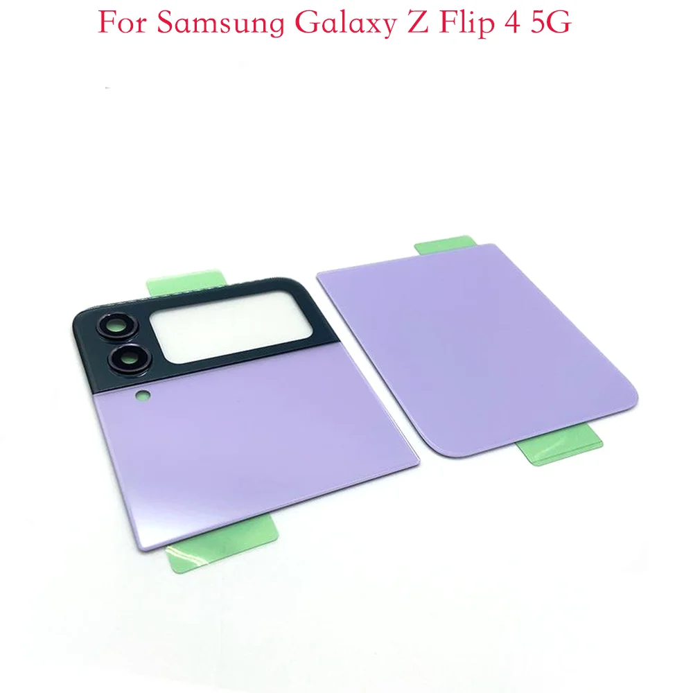 New For Samsung Galaxy Z Flip 4 5G Battery Back Cover Door Housing Replacement Repair Parts Case For Galaxy Z Flip4 zflip4