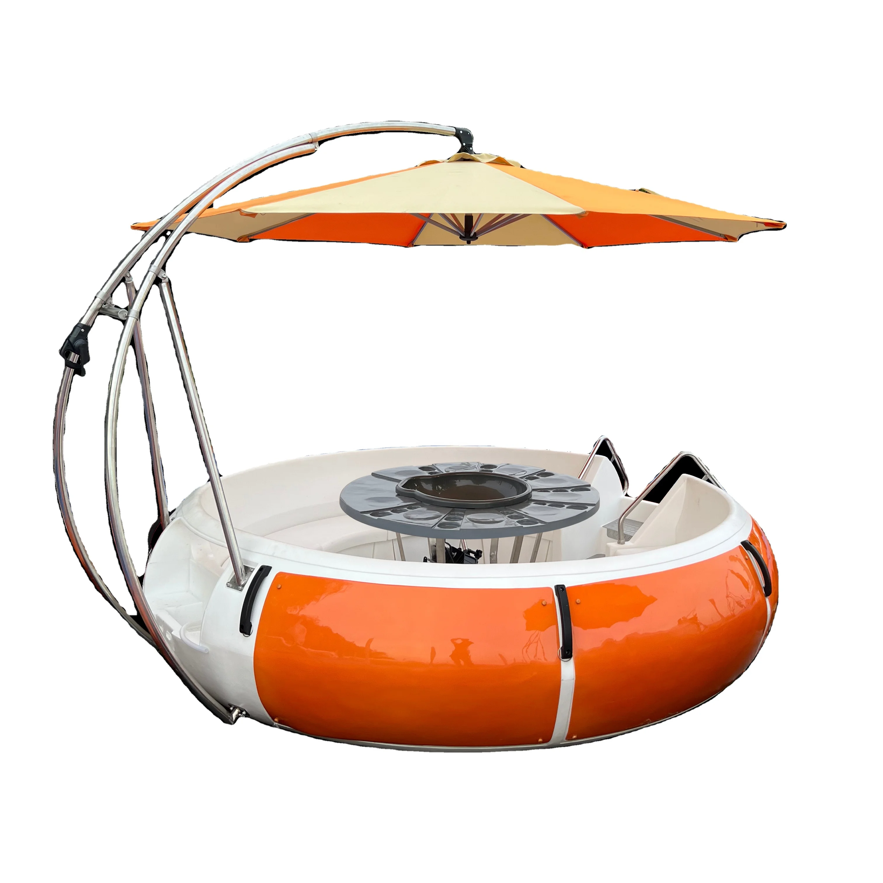 Piccola barca da aragosta in plastica, barca da pesca