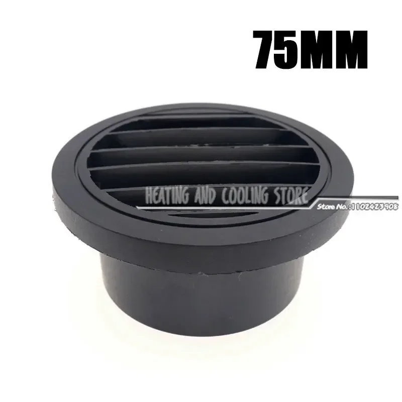 75MM Car Heater Ducting Warm Air Vent Outlet For Propex  For Eberspacher For Webasto Truck Auto Parts