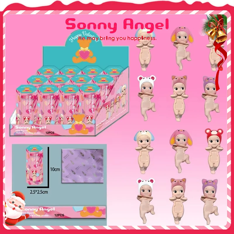 Sonny Angel Blind Box Anniversary Hippers Looking Back Figurki Anime Ozdoby Lalki Fani Dzieci Urodziny Prezent Świąteczny Zabawki