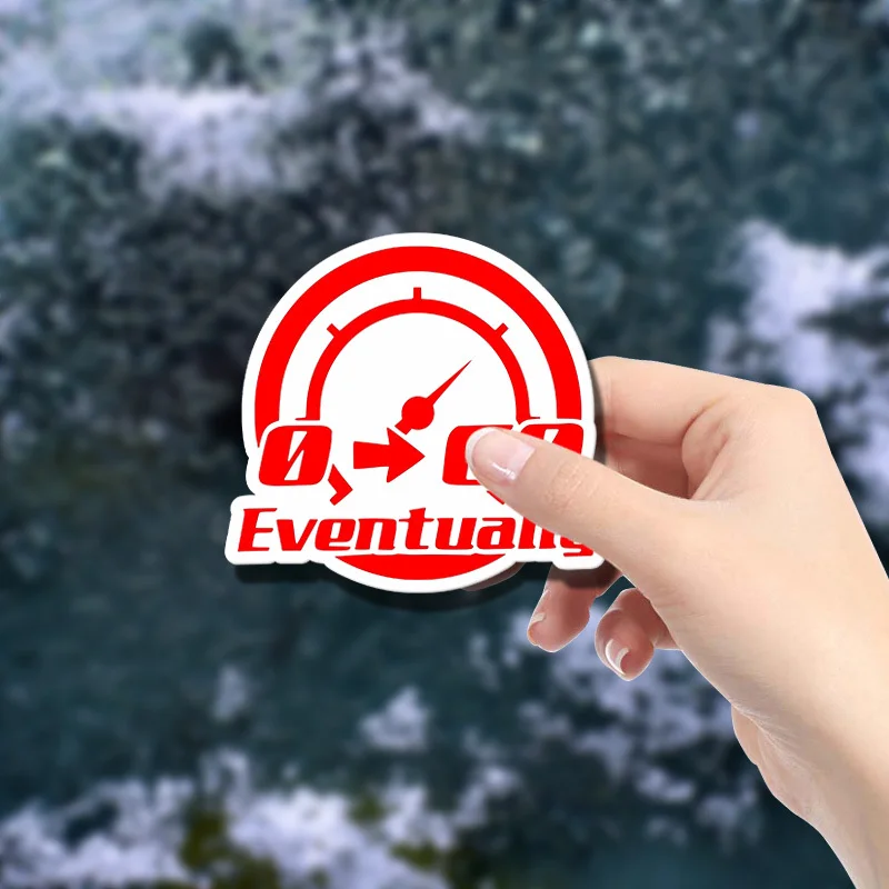 

Red "From 0 to 60 Ultimate" Matte Vinyl Sticker for Cars, Trucks, SUVs, Vans, Laptops & Windows