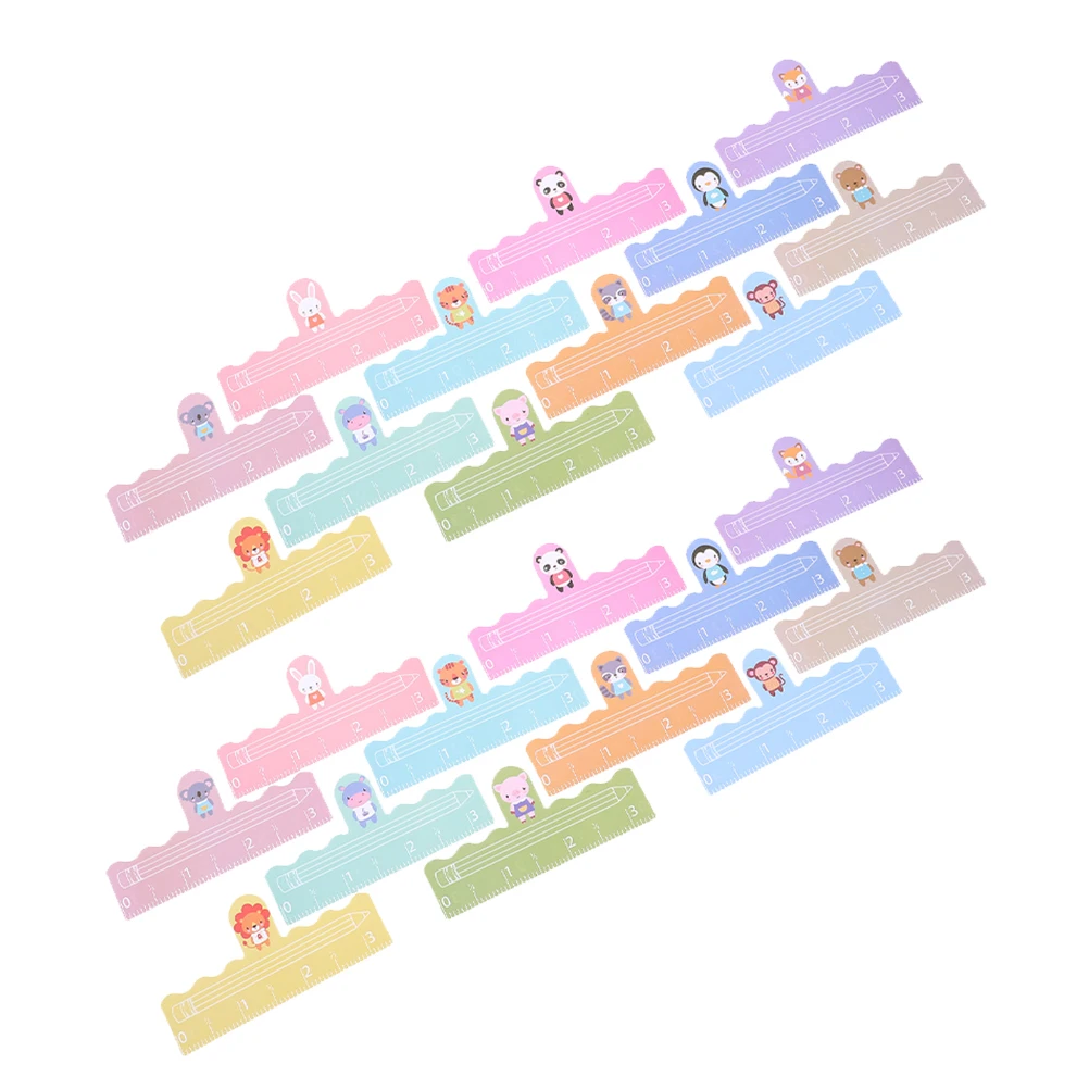 24 Pcs Handwriting Tool Bookmark Markers for Reading Gasket Kids Guide Bookmarks