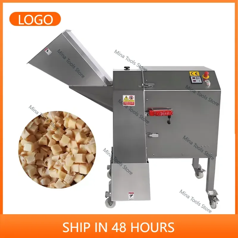 Commercial Stainless Steel 3D Fruit Processing Equipment Mango Onion Cassava Dicing Machine Capacity 2000kg/H