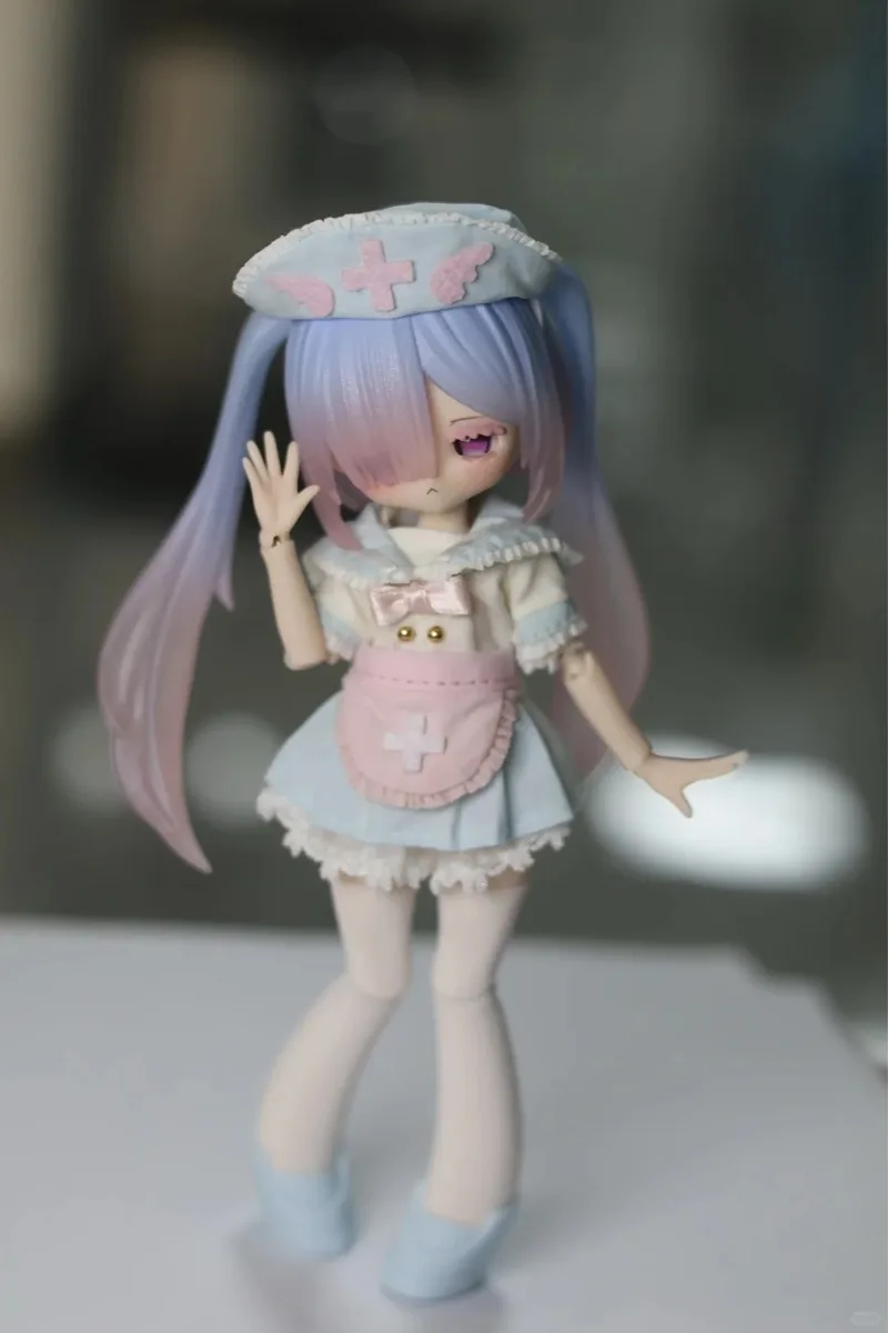 Original Xia Zhong Shi Asymptomatic Series 1/12 Bjd Doll Blind Box Articulated Figure Radish Leg Collection Decoration Model Toy - view 2