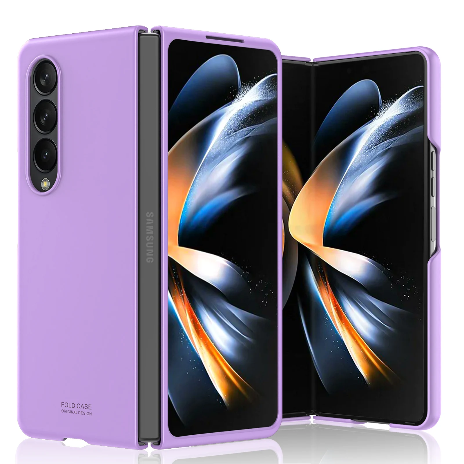 Für Samsung Galaxy Z Fold 4, luxuriös, ultradünn, hautfreundlich, matt, faltbar, stoßfest, Schutz, PC-Hartschale, Zubehör – Detail 15